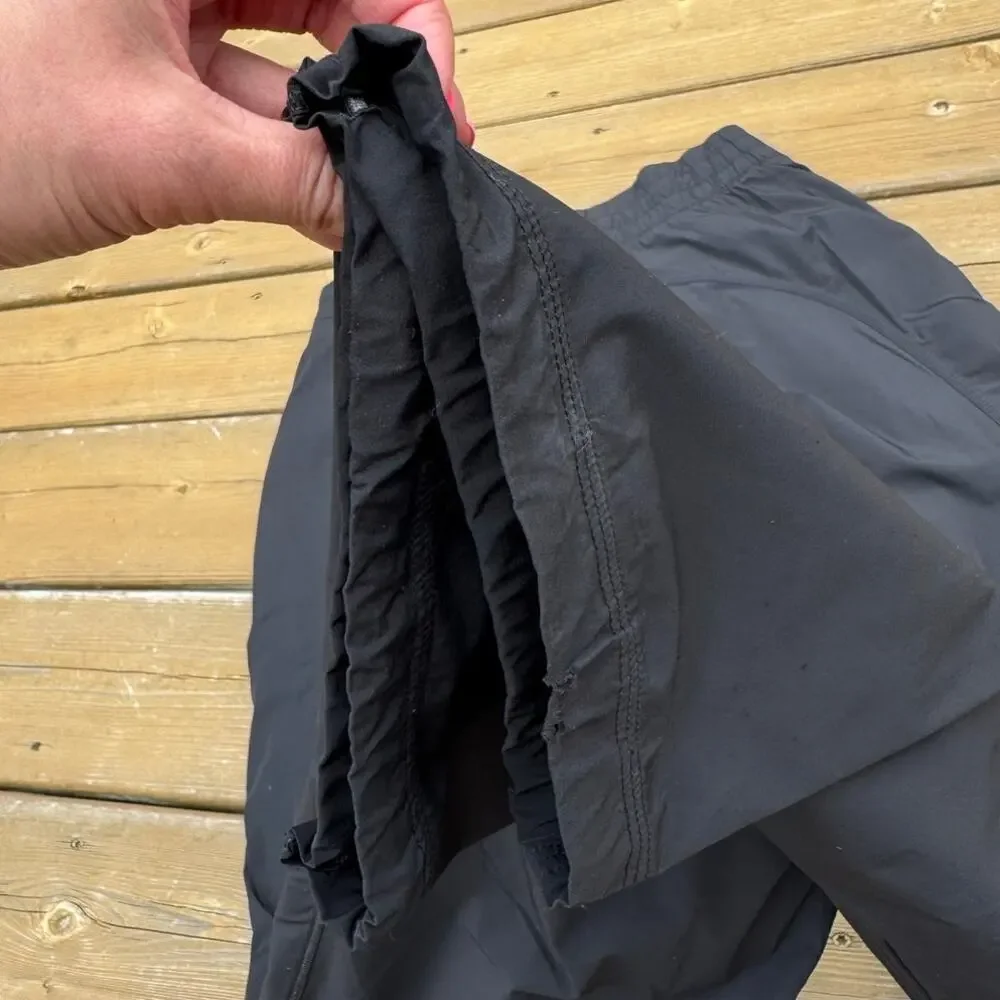 Lululemon Run size 6 RARE DISCONTINUED Dog Runner Lined Pants - Black - Picture 7 of 14